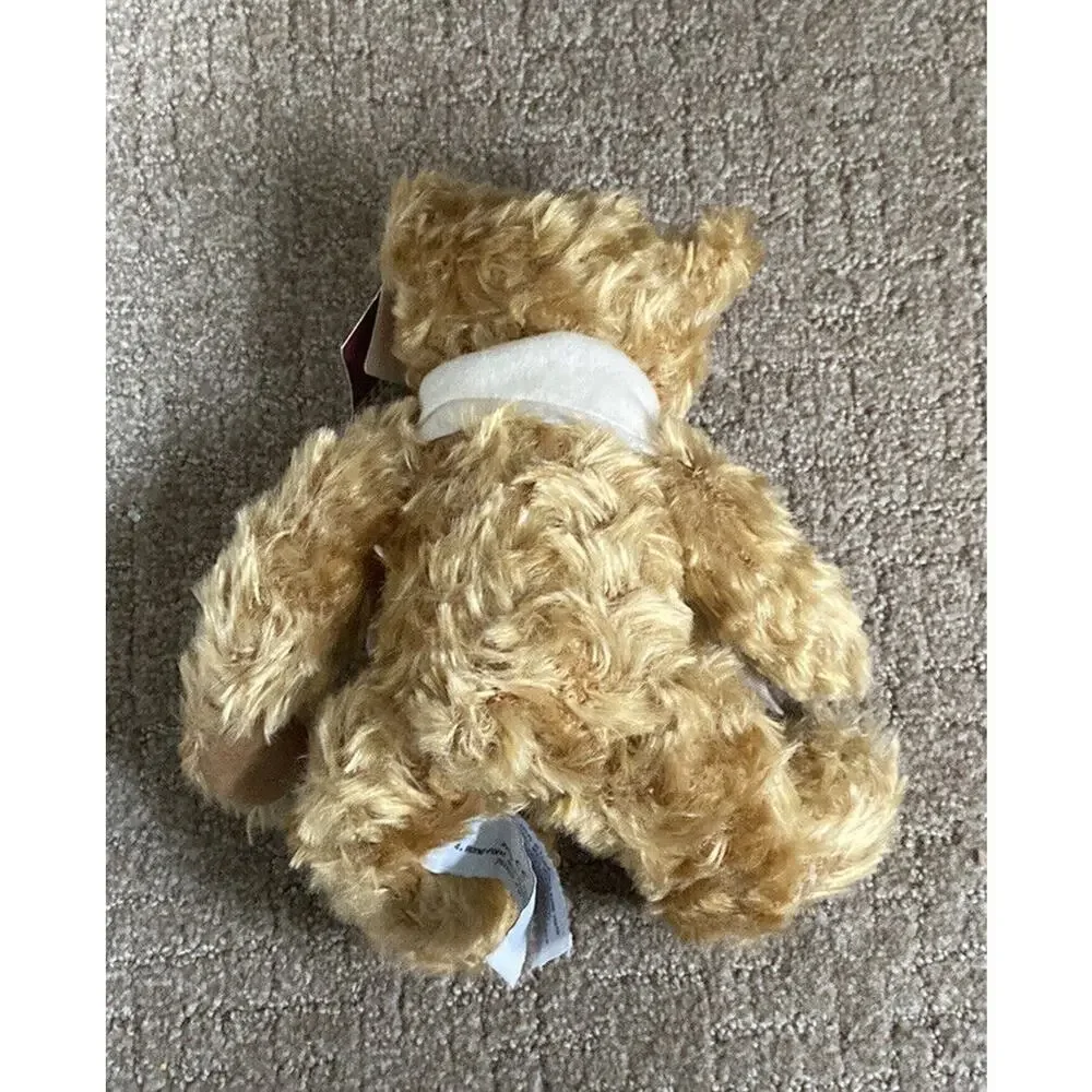BURBERRY B Scarf Fragrance Teddy Bear Russ Berrie NWT 11” Stuffed 2008